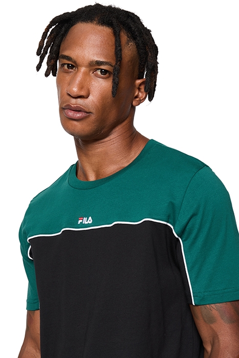 LIBATSE BLOCKED TEE FOREST BIOME-BLACK 7