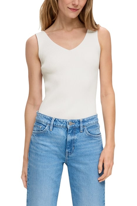 S.OLIVER PULLOVER WHITE 1