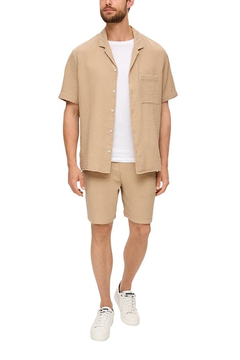 S.OLIVER SHORTS BROWN 3