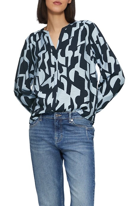 S.OLIVER BLOUSES MARINE-BLUE 1