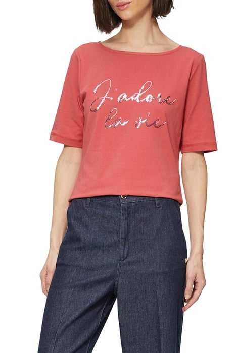 S.OLIVER T-SHIRTS RED 1