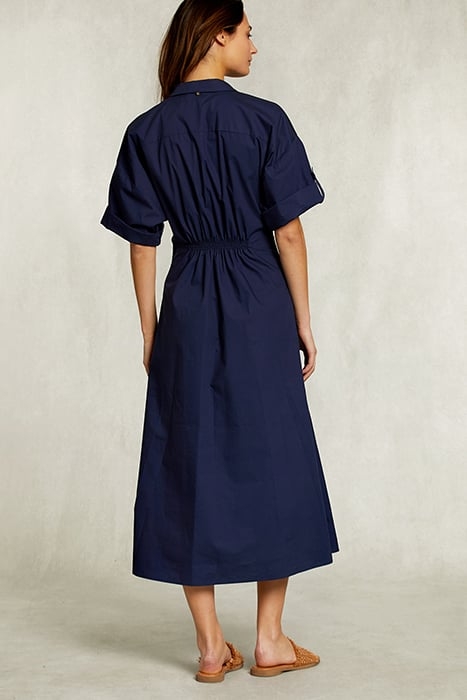 BLUE LONG DRESS WITH BUTTONS BLUE 2