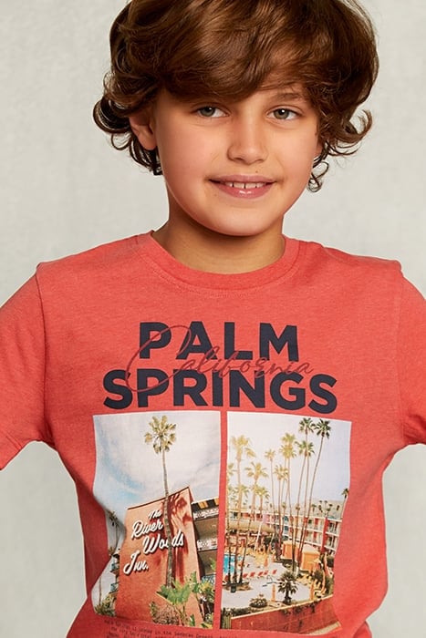 NORMAL FIT BASIC T-SHIRT MIX DK COSMOPOLITAN PINK 3