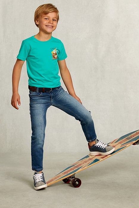 NORMAL FIT BASIC T-SHIRT CITRUS GREEN GREEN 3