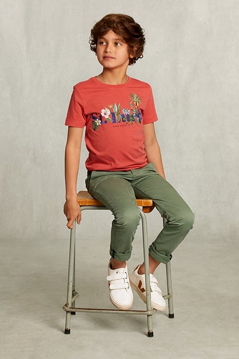 NORMAL FIT BASIC T-SHIRT DK COSMOPOLITAN PINK 3