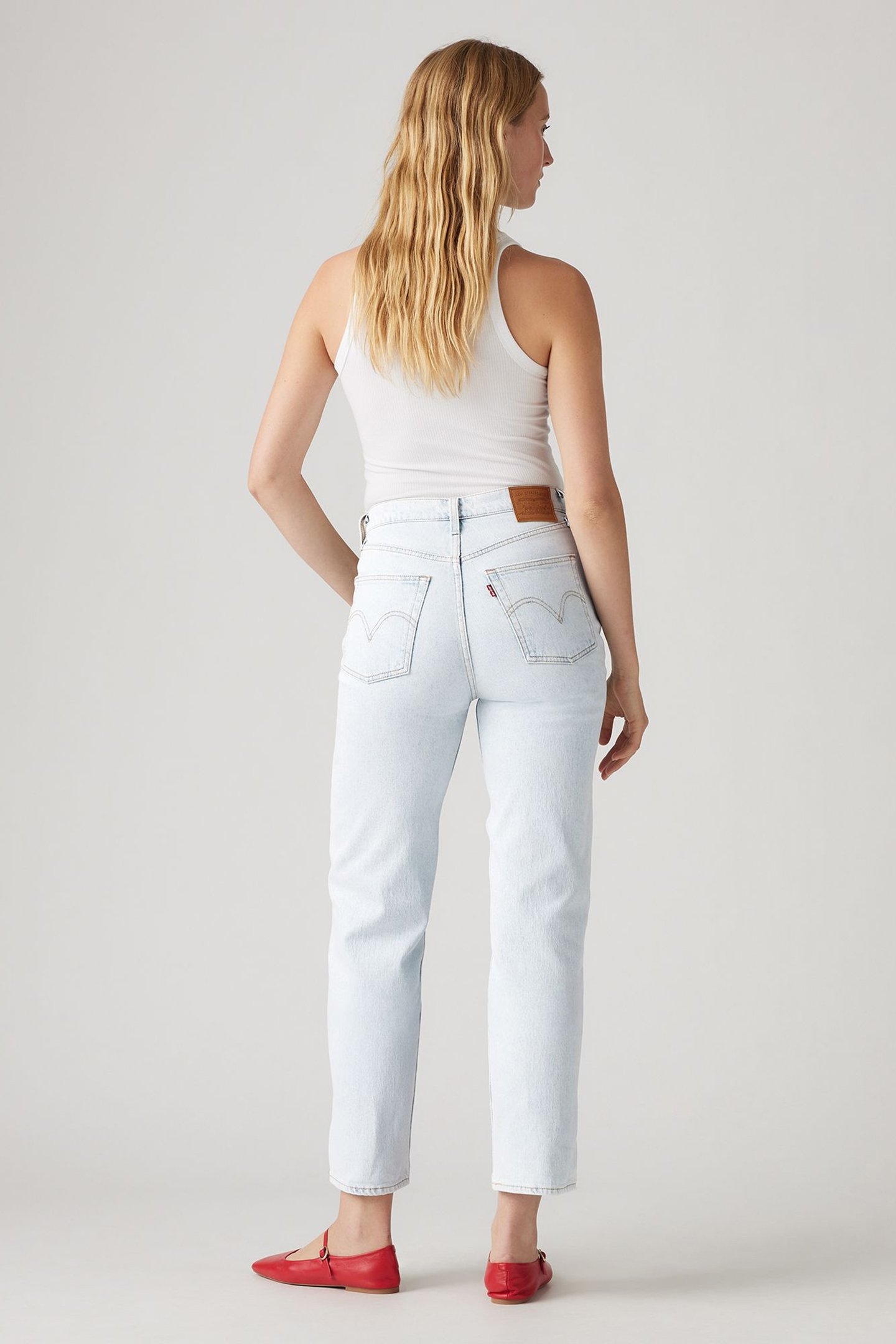 RIBCAGE STRAIGHT ANKLE JEANS 3