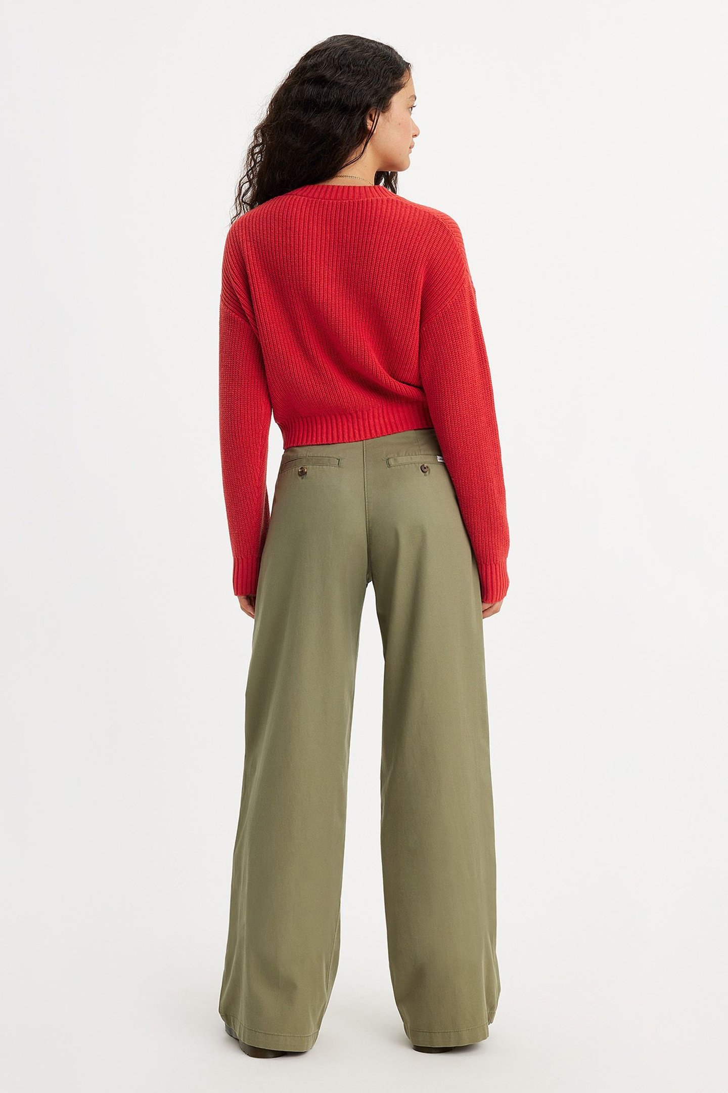 PLEATED WIDE LEG TROUSERS 3