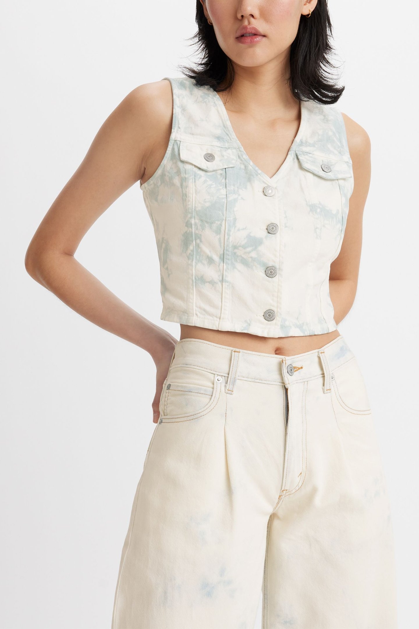 BAGGY DAD WIDE LEG LIGHTWEIGHT JEANS 6