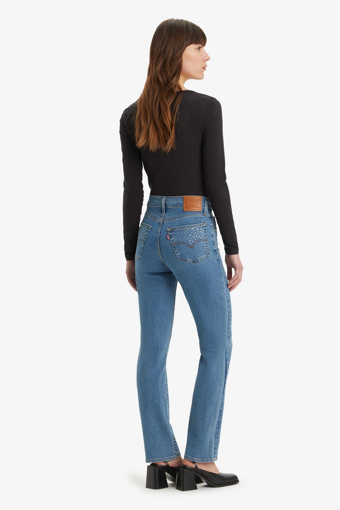724™ HIGH RISE STRAIGHT JEANS 3