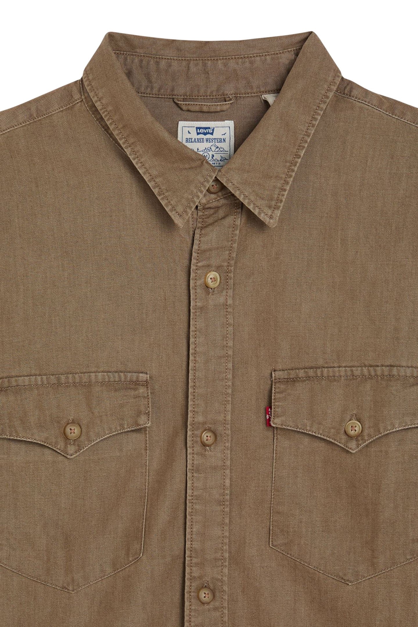 RELAXED FIT LIGHTWEIGHT WESTERN SHIRT 7