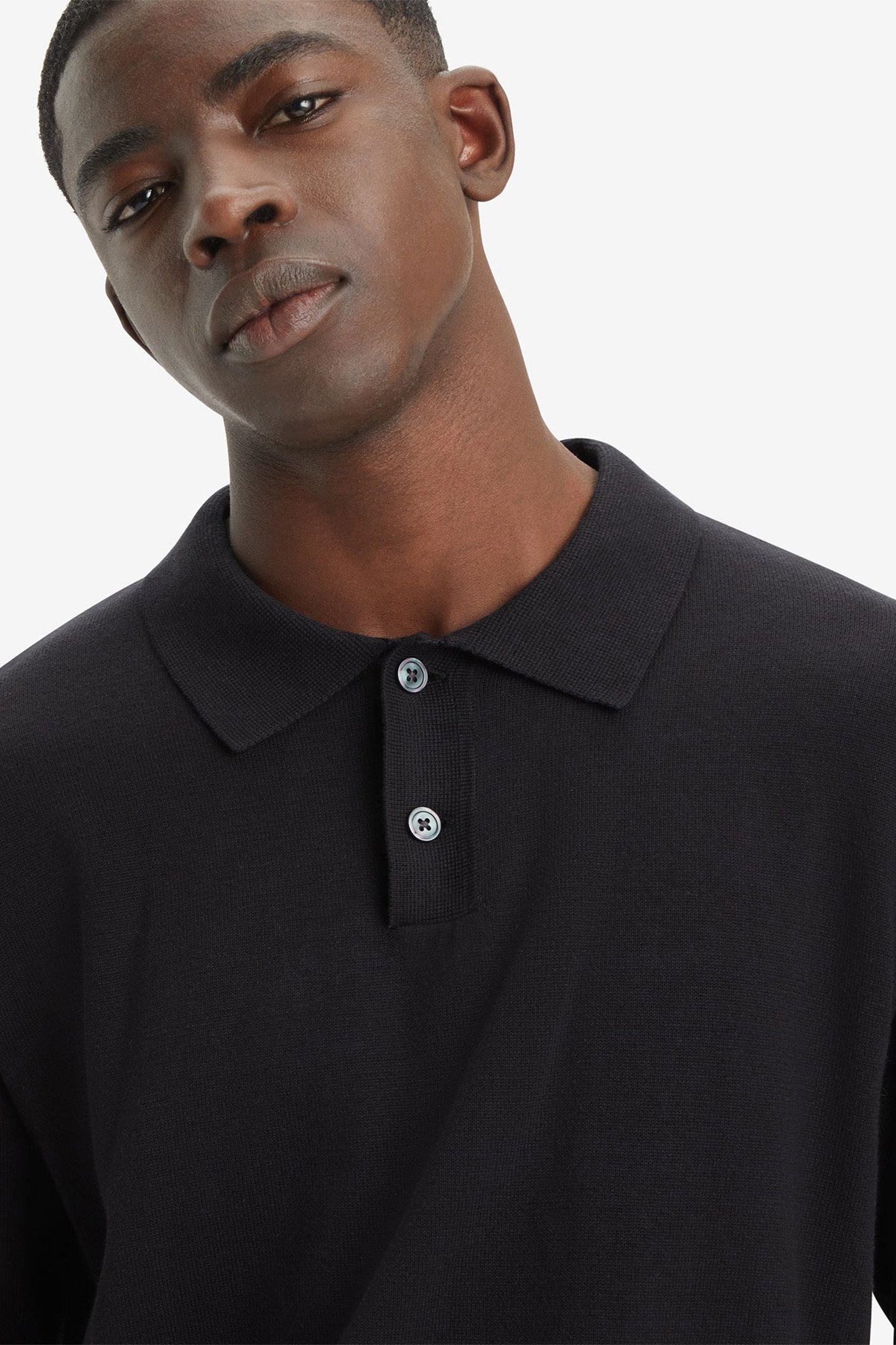 LONG-SLEEVE SWEATER POLO 5