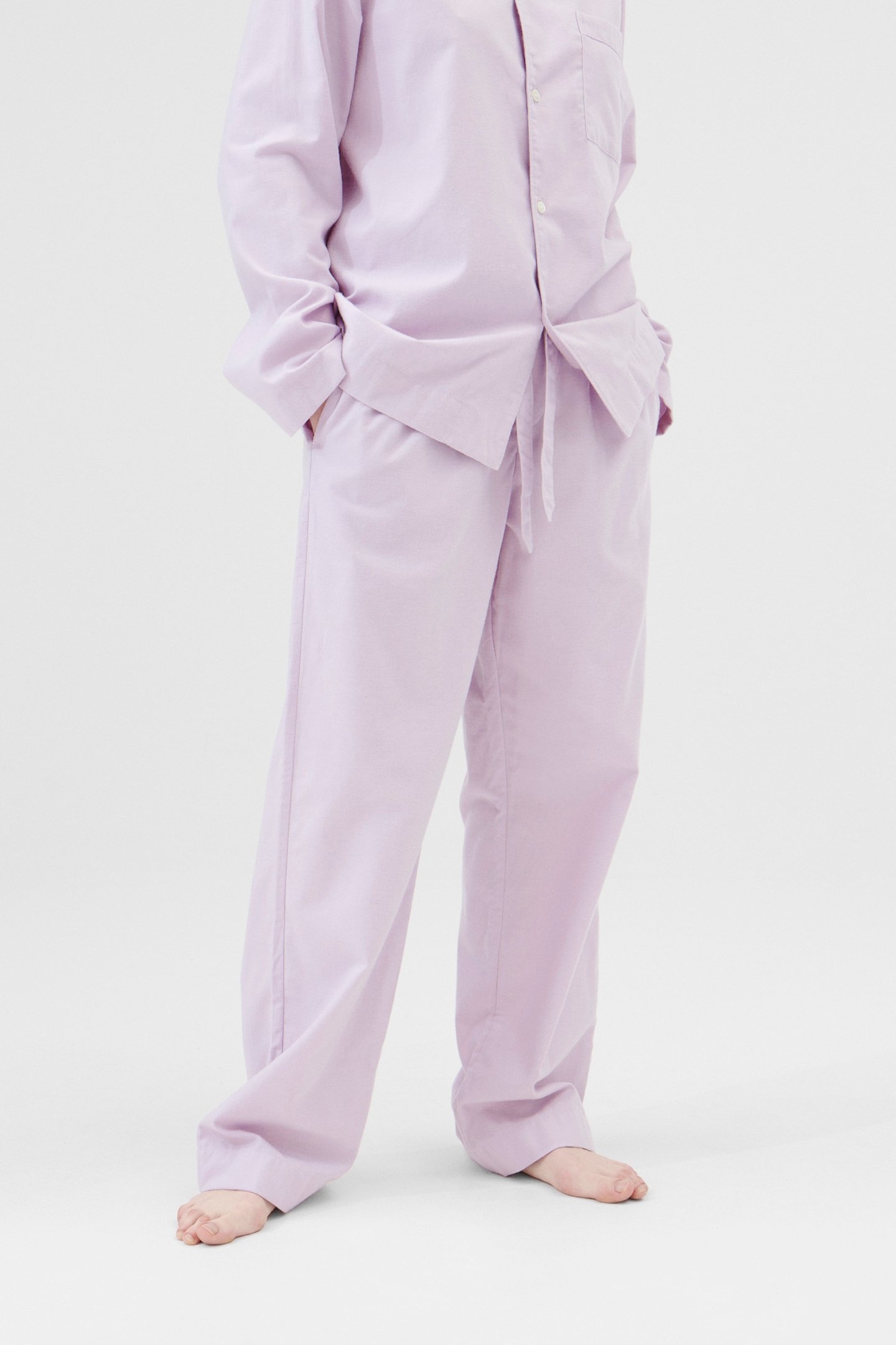 UNISEX FLANNEL, PYJAMAS PANTS LILAC 1