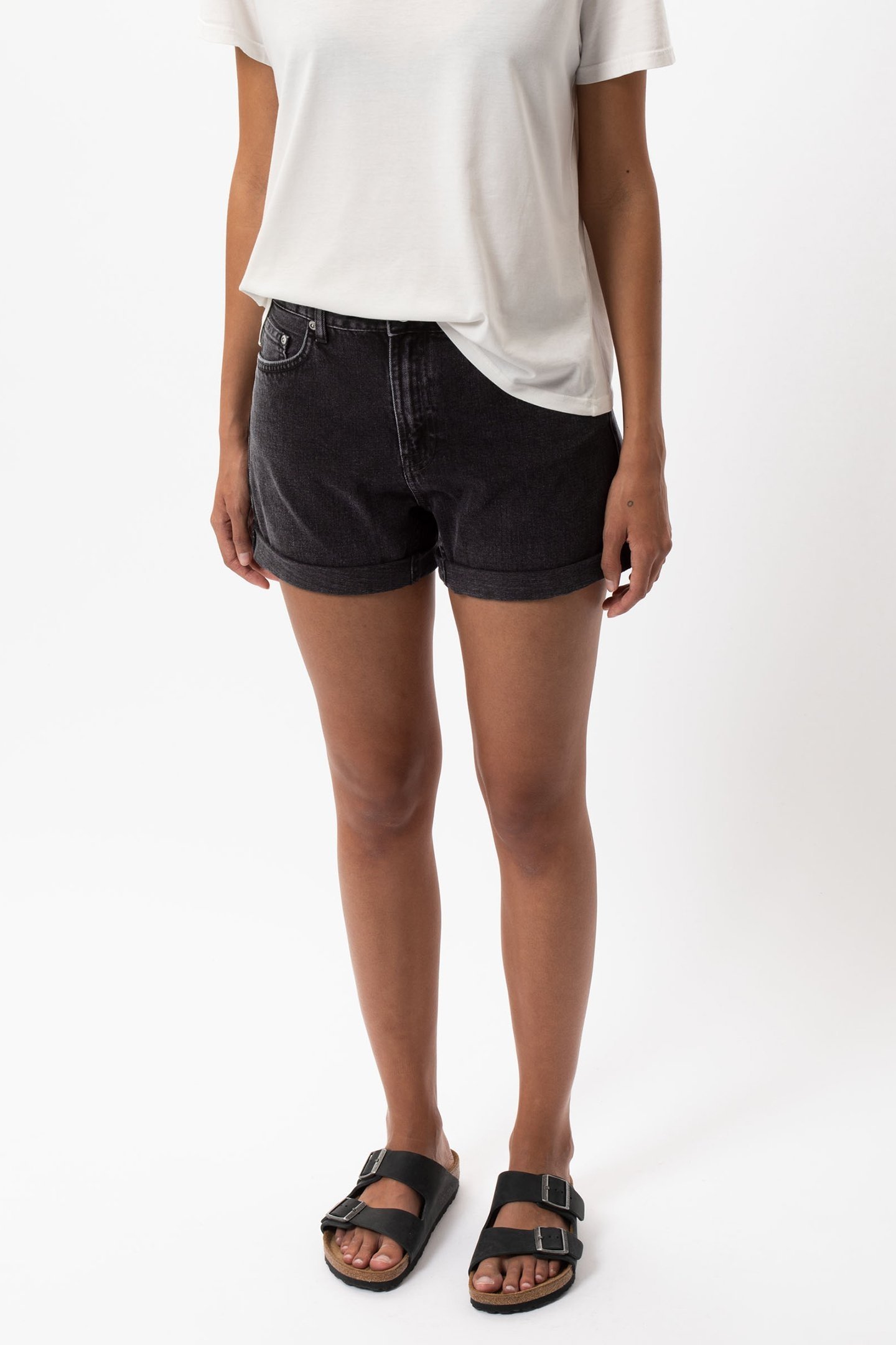 FRIDA SHORTS BLACK TRACE BLACK 4