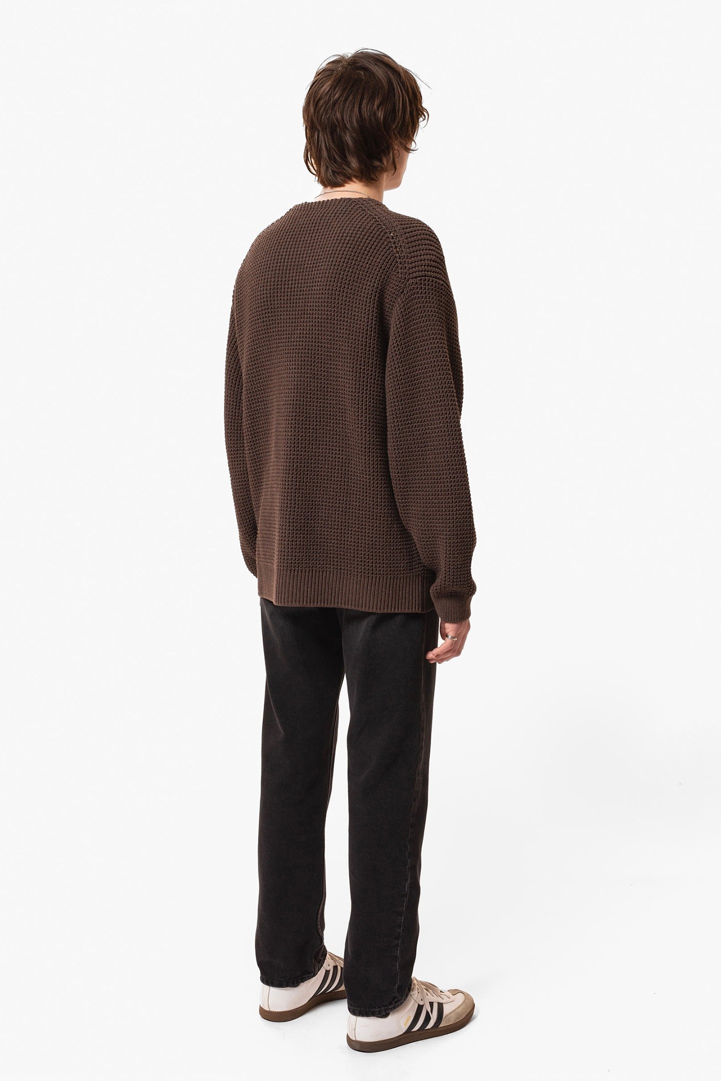 KENT PINEAPPLE CARDIGAN BROWNMELANGE 2