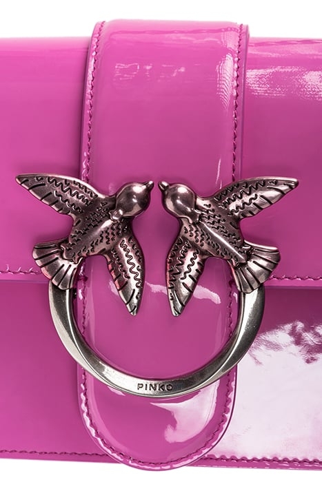 LOVE ONE MINI CL PELLE SFUMATA ROSE PETAL-OLD SILVER 4