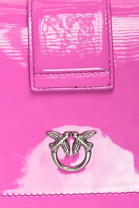 LOVE ONE MINI CL PELLE SFUMATA ROSE PETAL-OLD SILVER 5