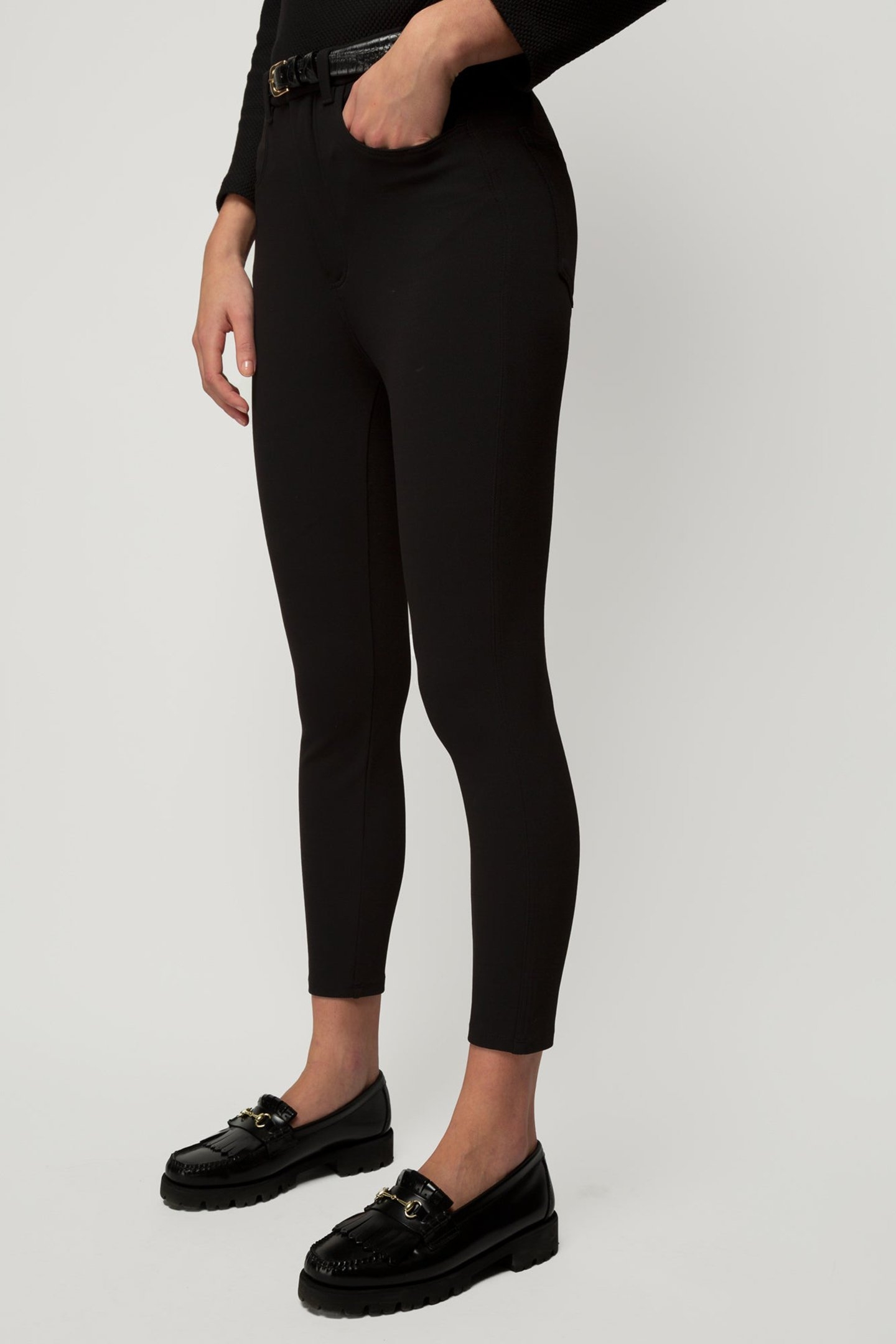 PANTS STRETCH SKINNY BLACK 1