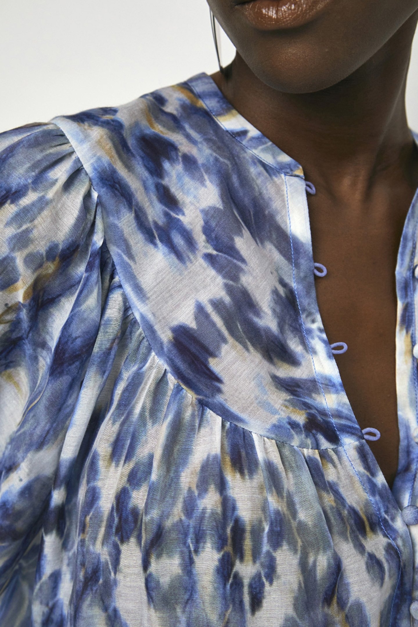 BIARRITZ PRINTED BOHO BLOUSE MULTICOLOUR 5