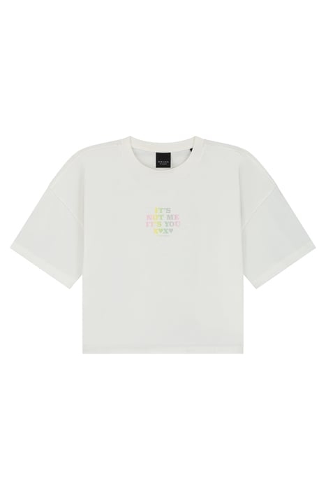 NOT ME T-SHIRT OFF WHITE 1