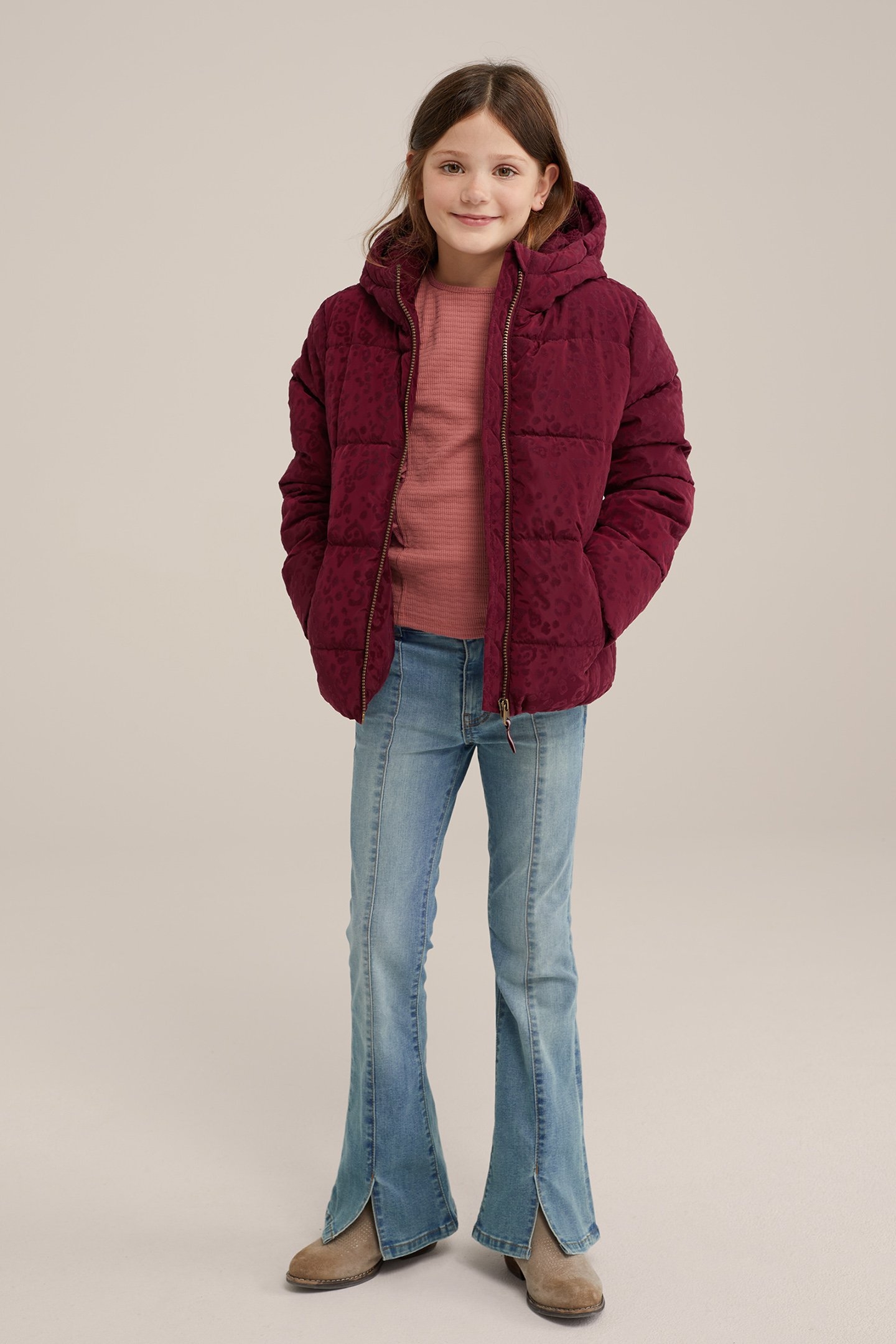 JACKET NORMAL LENGTH FIRE RED 2