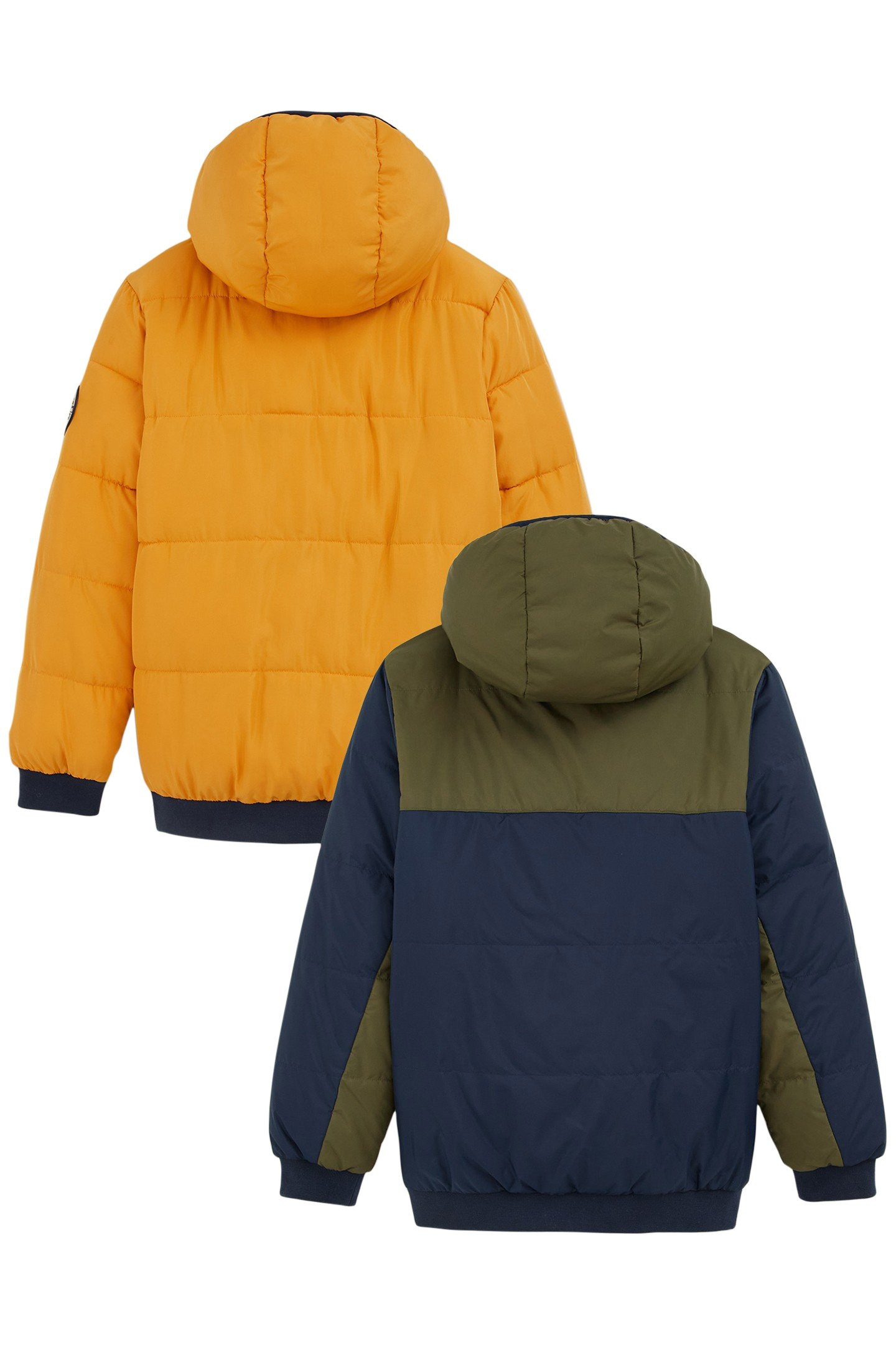 JACKET REVERSIBLE BOMBER YELLOW 2