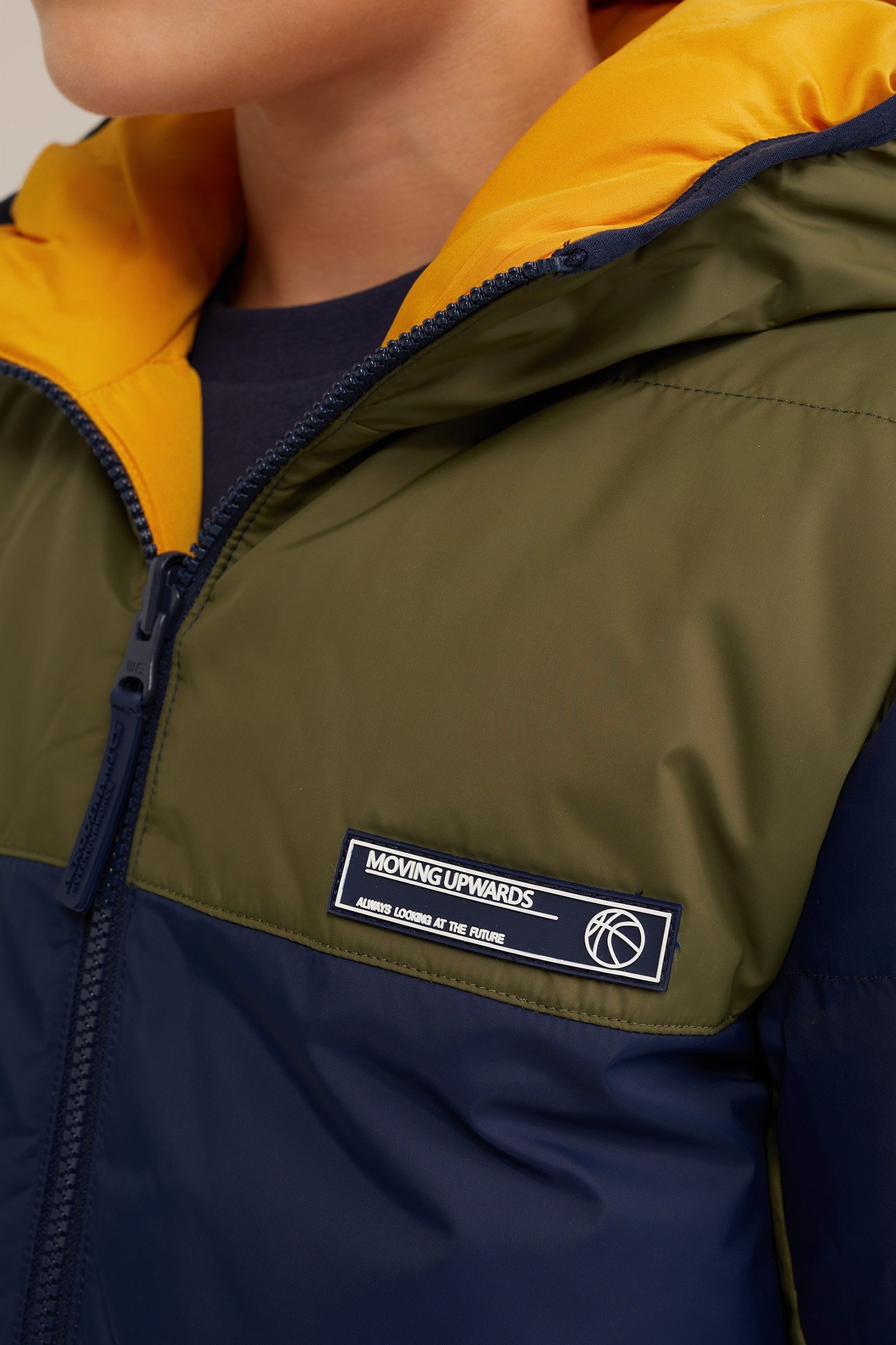 JACKET REVERSIBLE BOMBER YELLOW 6