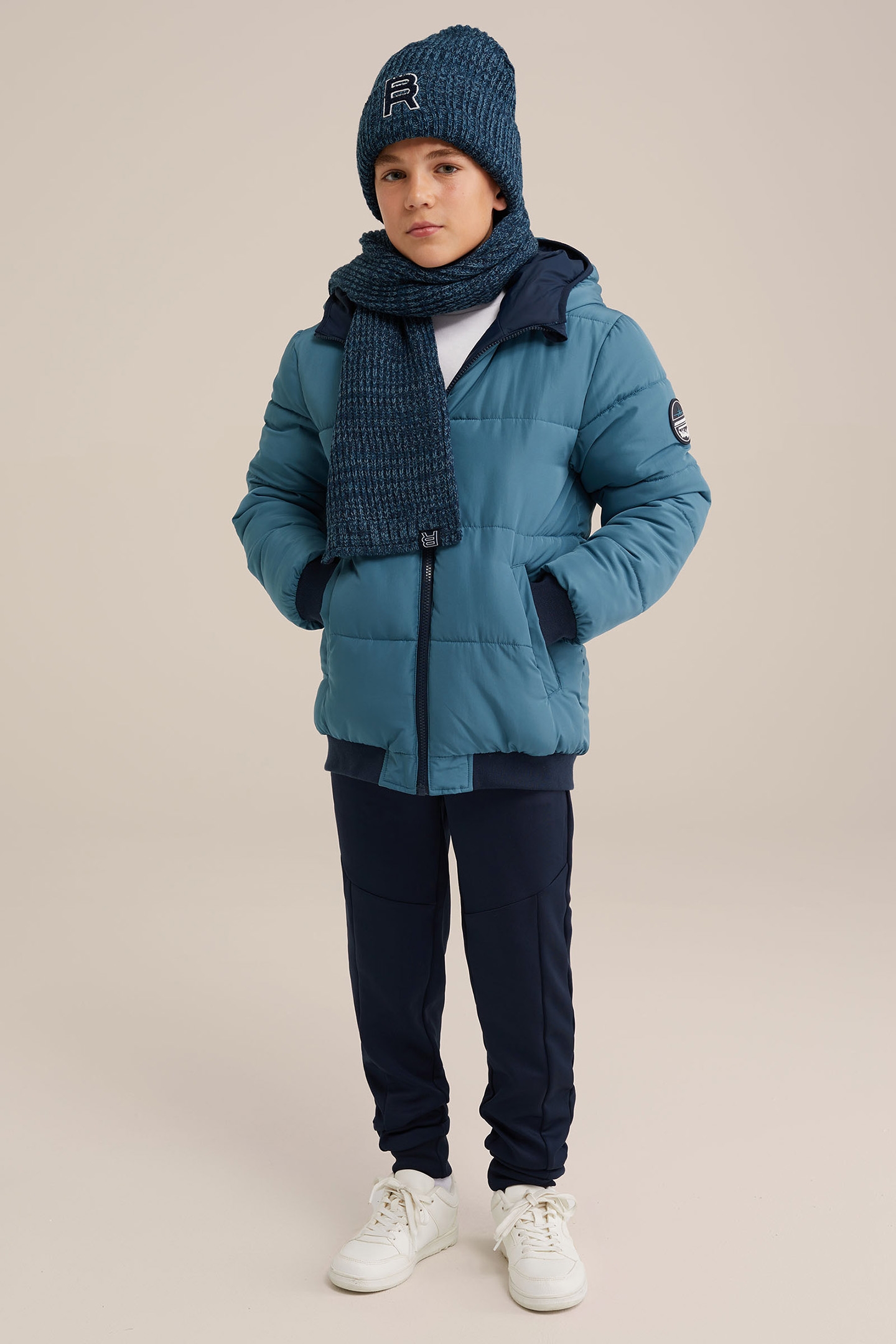 JACKET REVERSIBLE BOMBER BLUE 5