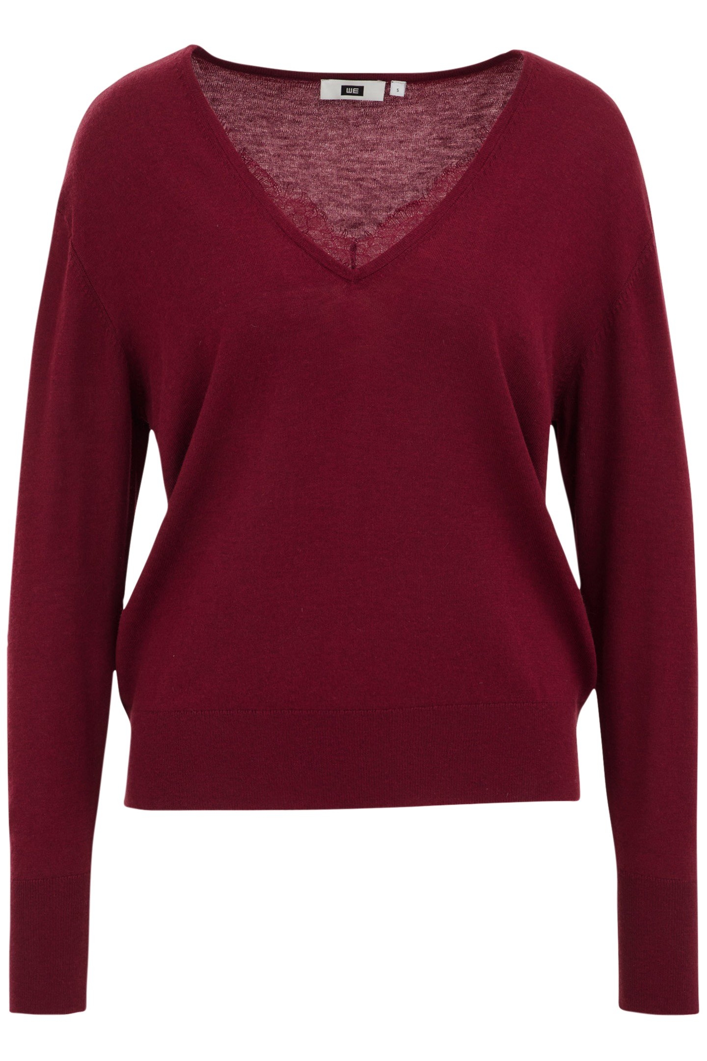 KNITTED PULLOVER VINTAGE RED 3