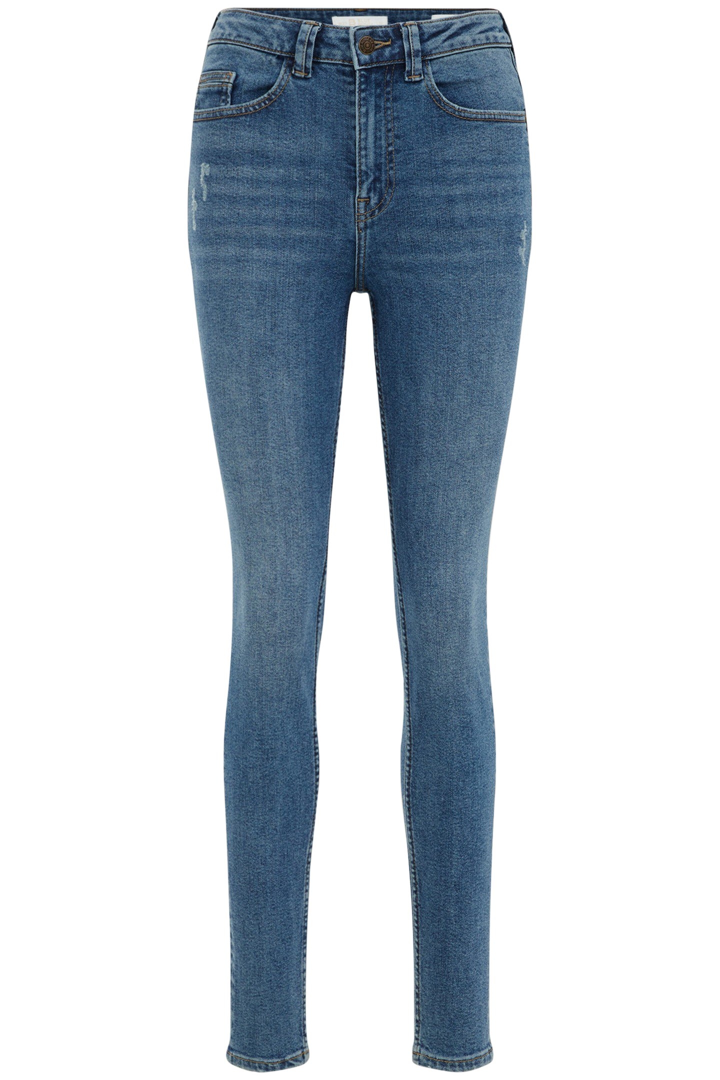 5-POCKET HIGH WAIST DARK BLUE 4