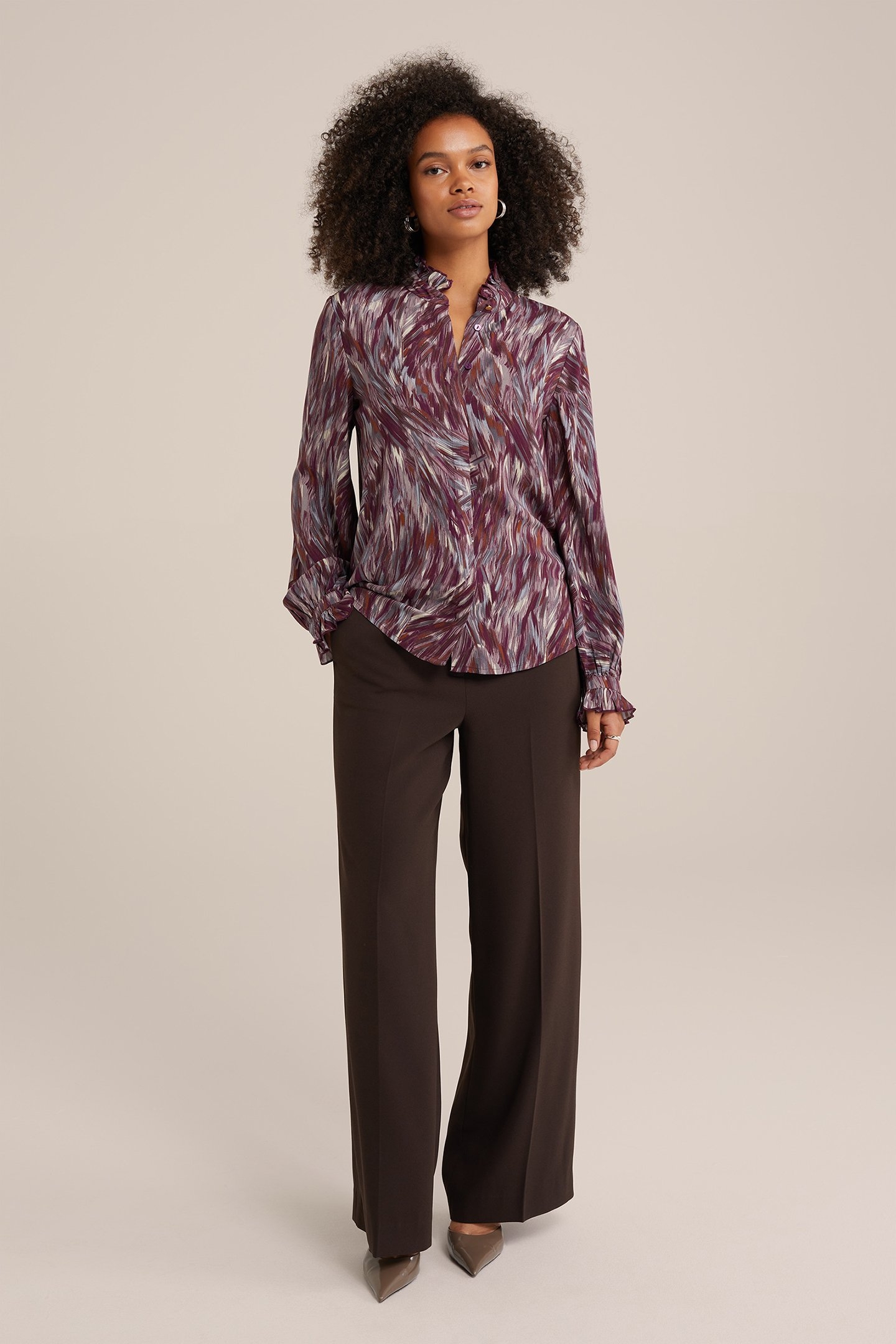 TROUSER DARK BROWN 3