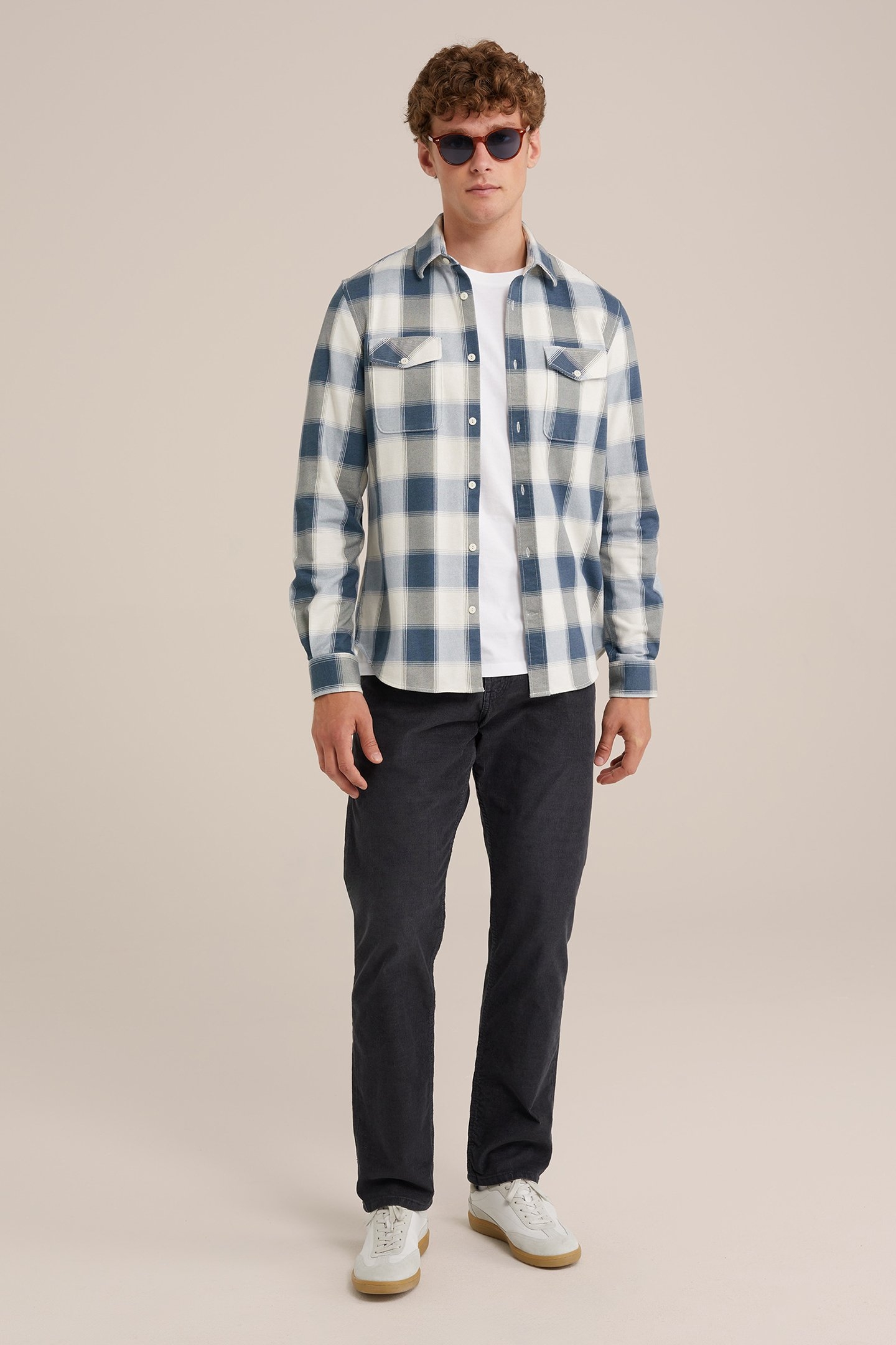 5-POCKET MID WAIST GREYISH BLUE 3