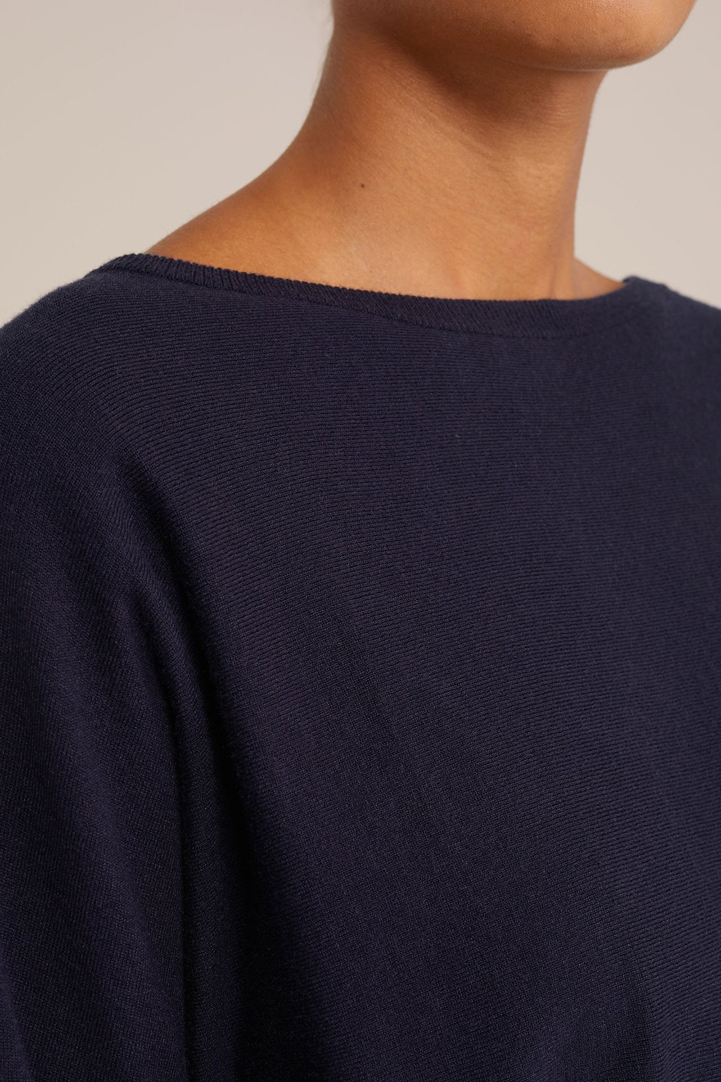 DRESS MID LENGTH NAVY BLUE 5