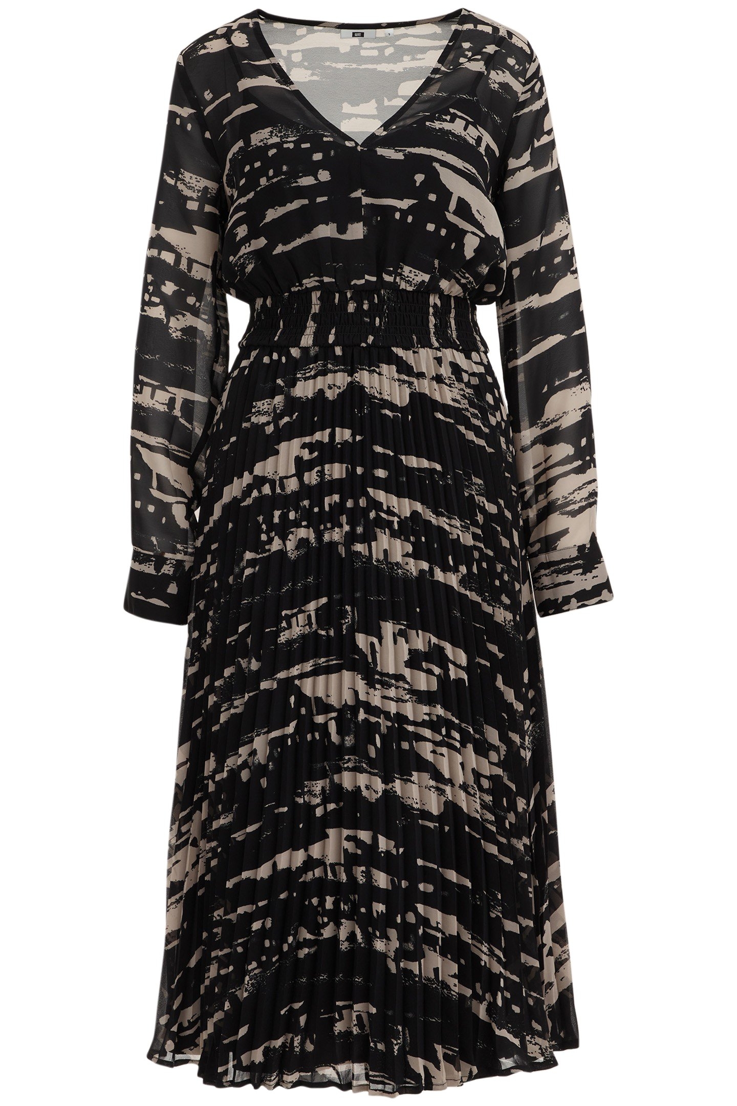 DRESS MID LENGTH BLACK 3