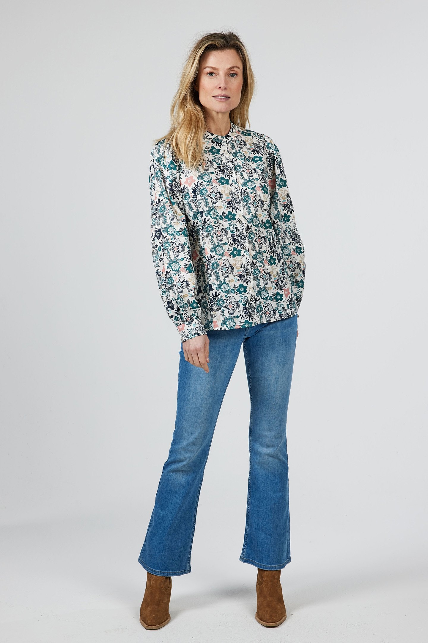 BLOUSE GAIL OFFWHITE WITH EYECANDY XS 2