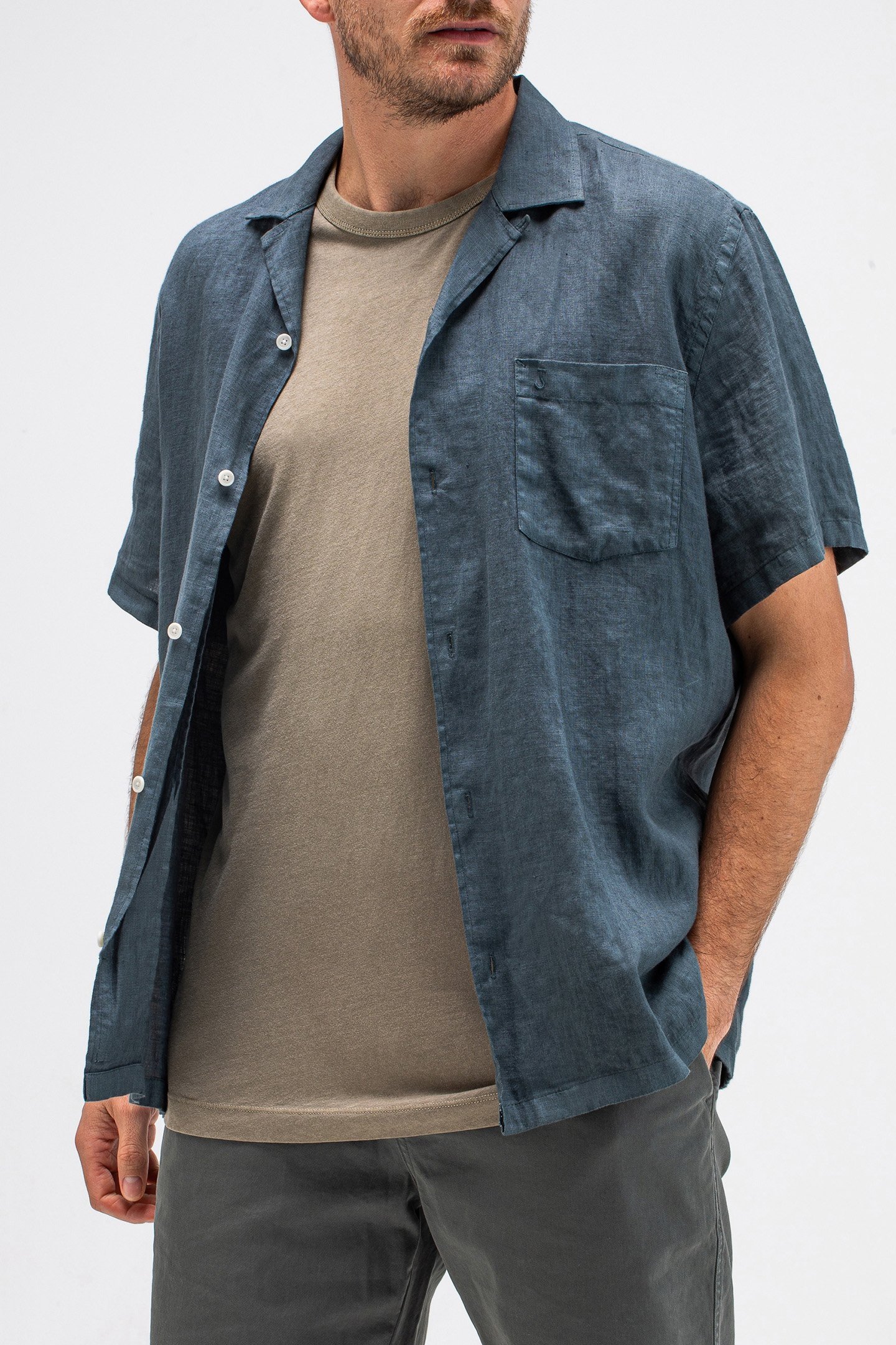 BISCAYNE SHIRT GREY BLACK 1