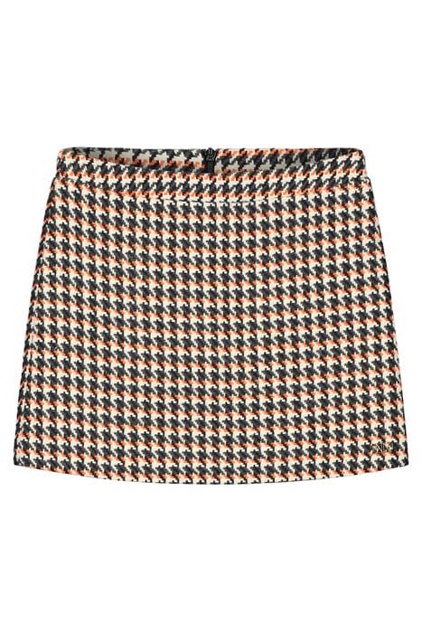 KOS SKIRT MULTI COLOR ORANGE BLACK 1