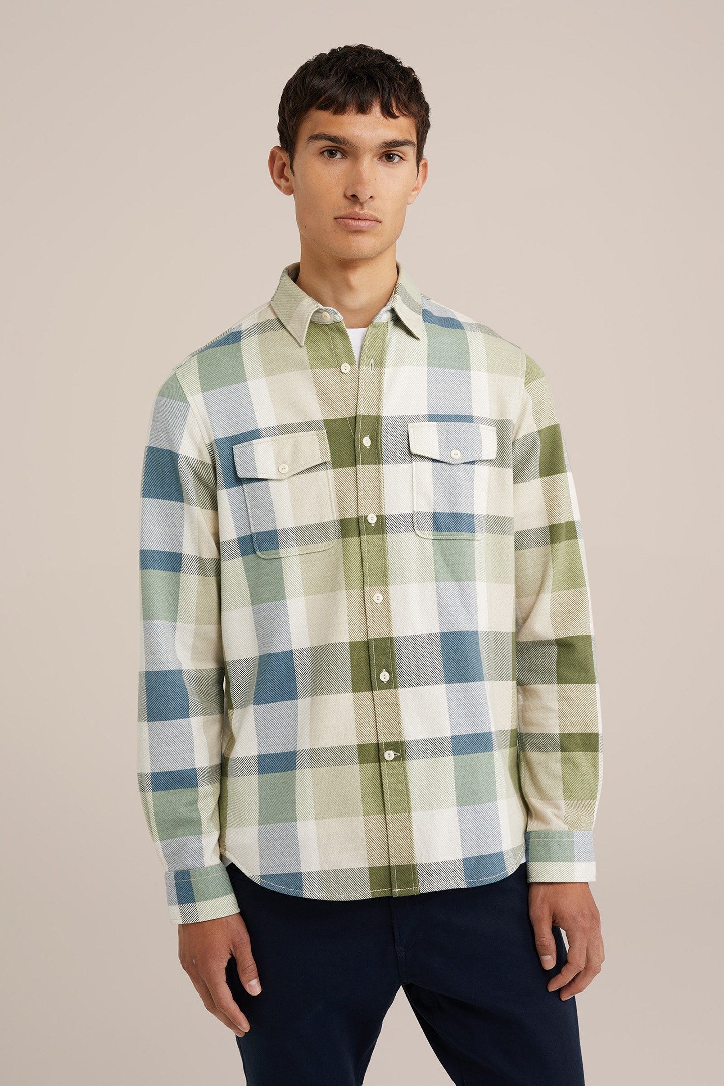 OVERSHIRT PASTEL GREEN 1