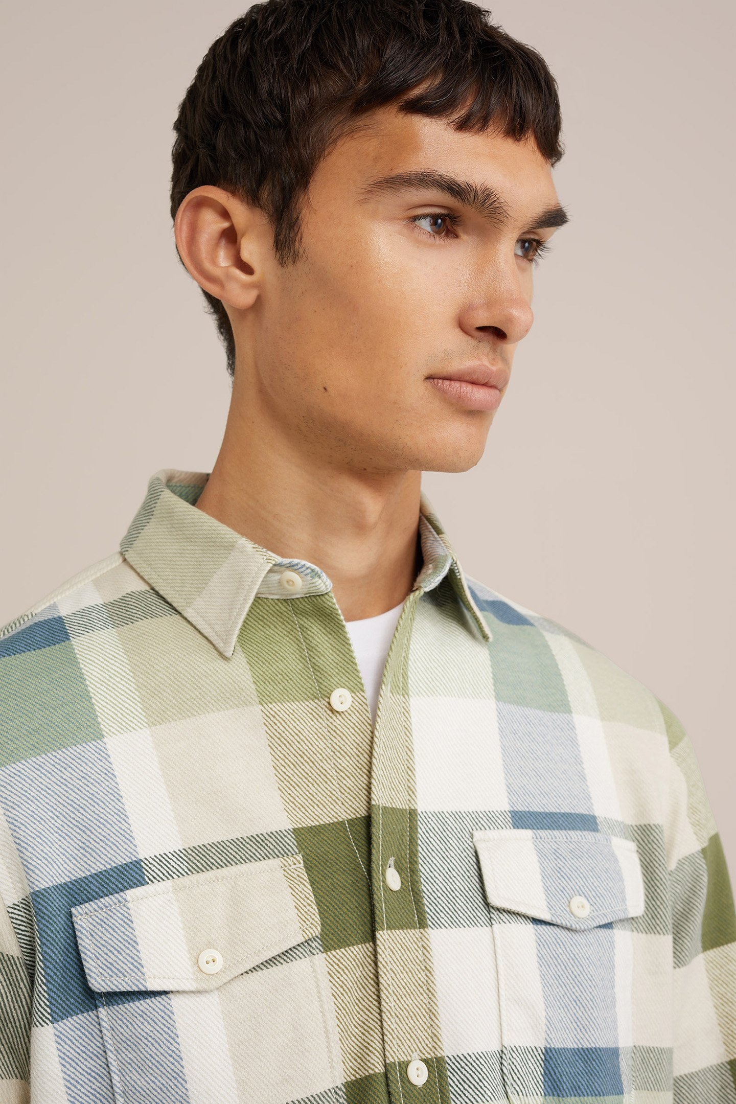 OVERSHIRT PASTEL GREEN 5