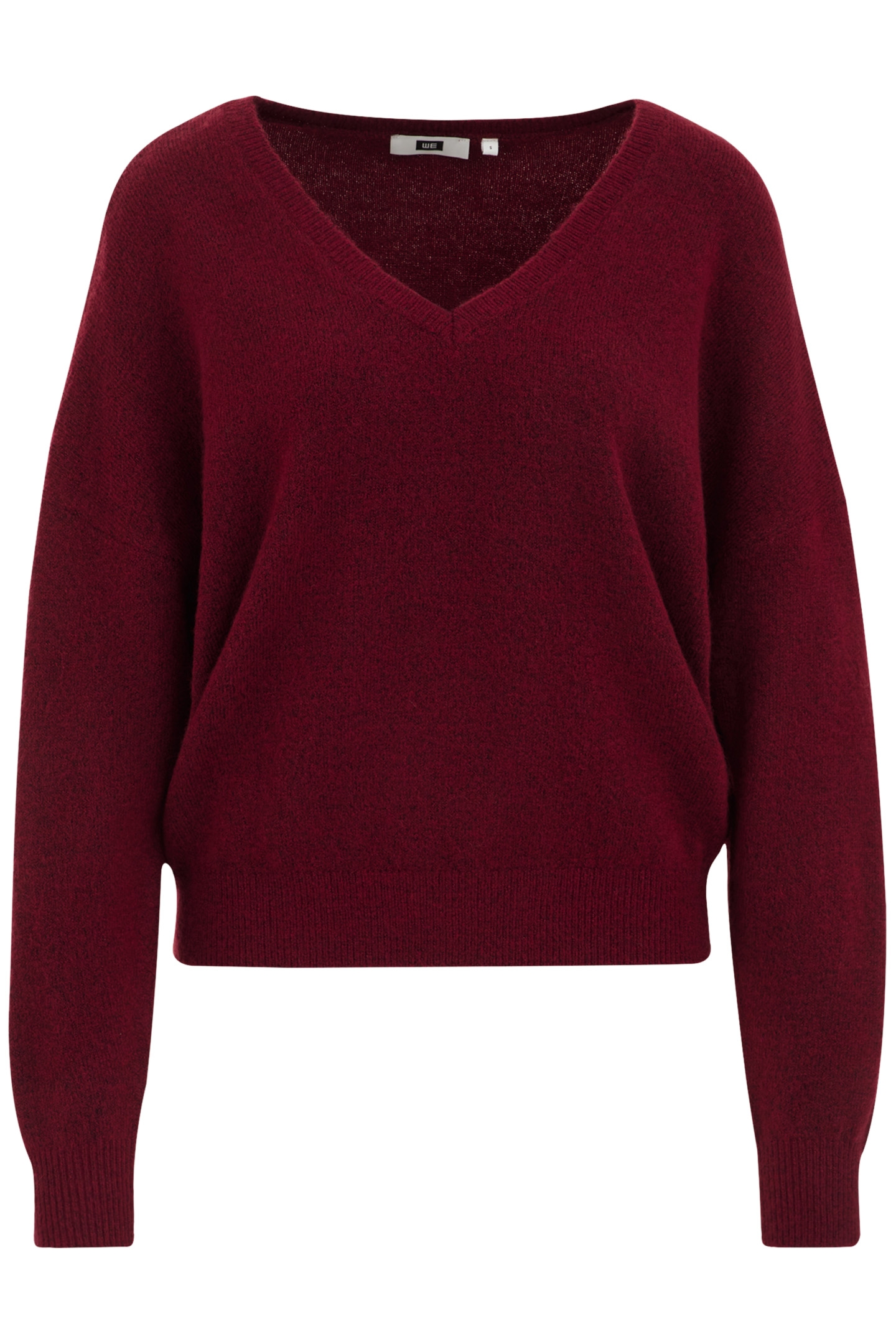 KNITTED PULLOVER FIRE RED 4