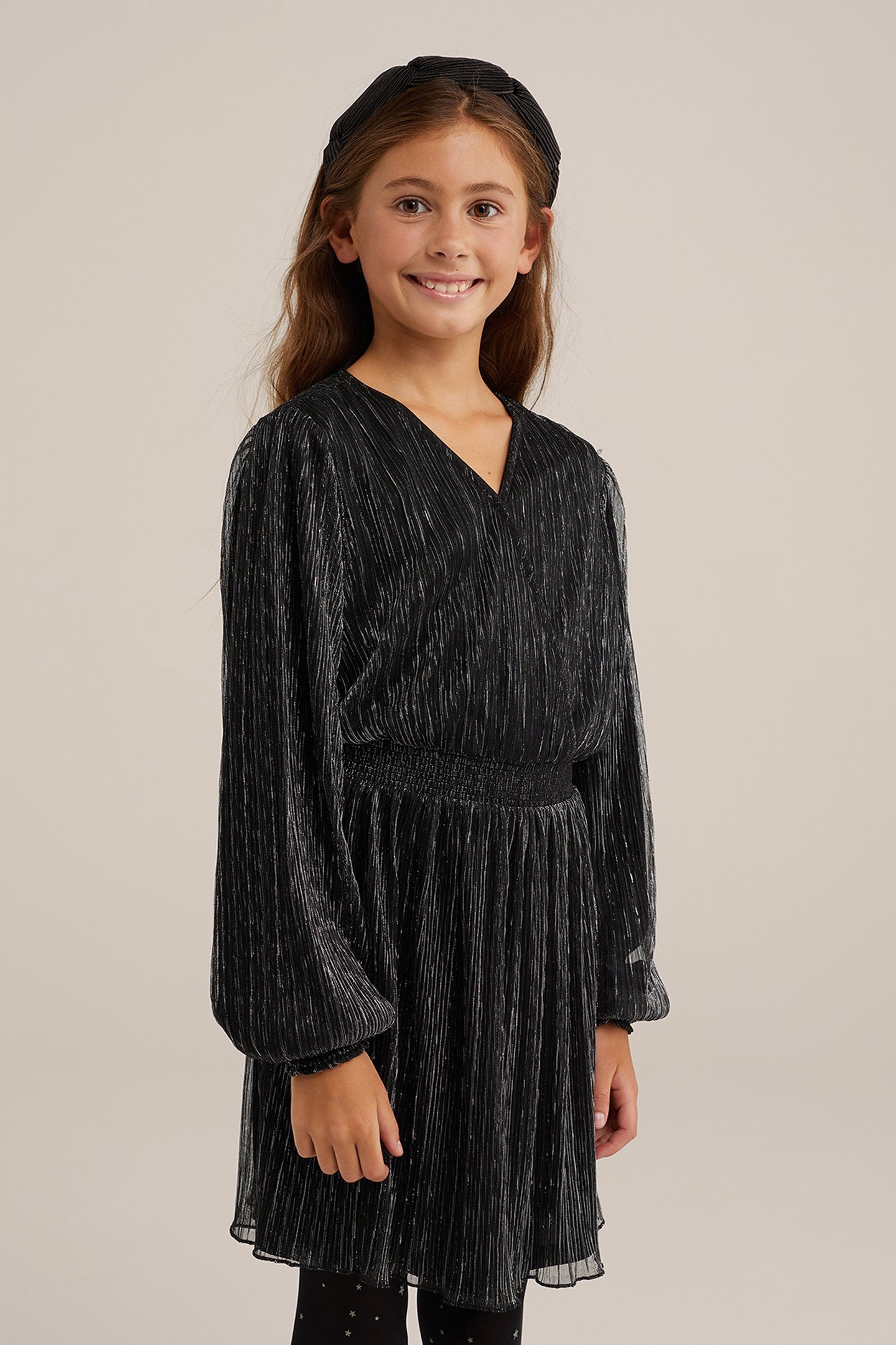 DRESS MID LENGTH SILVER 1