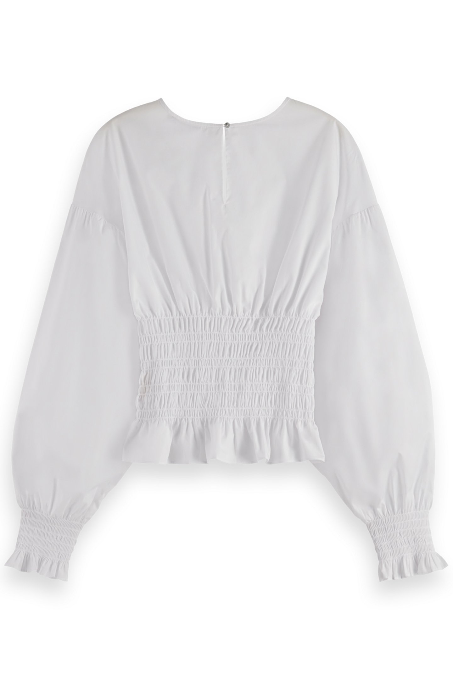 SMOCKED TOP WHITE 2