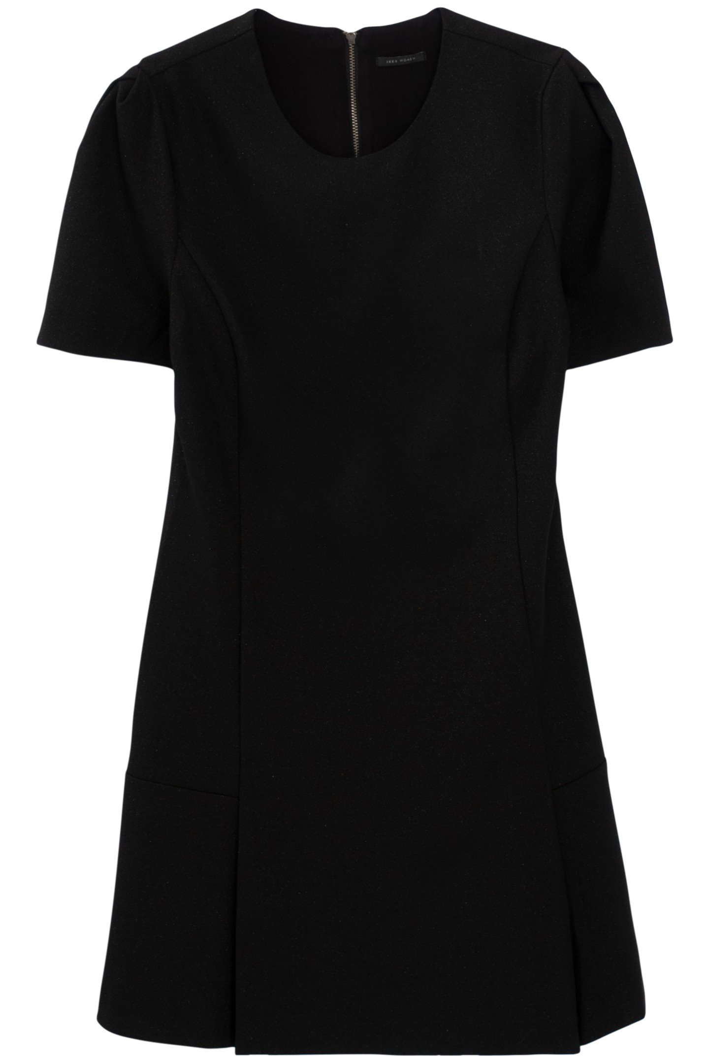 SHORT METALLIC DRESS IN BLACK 3