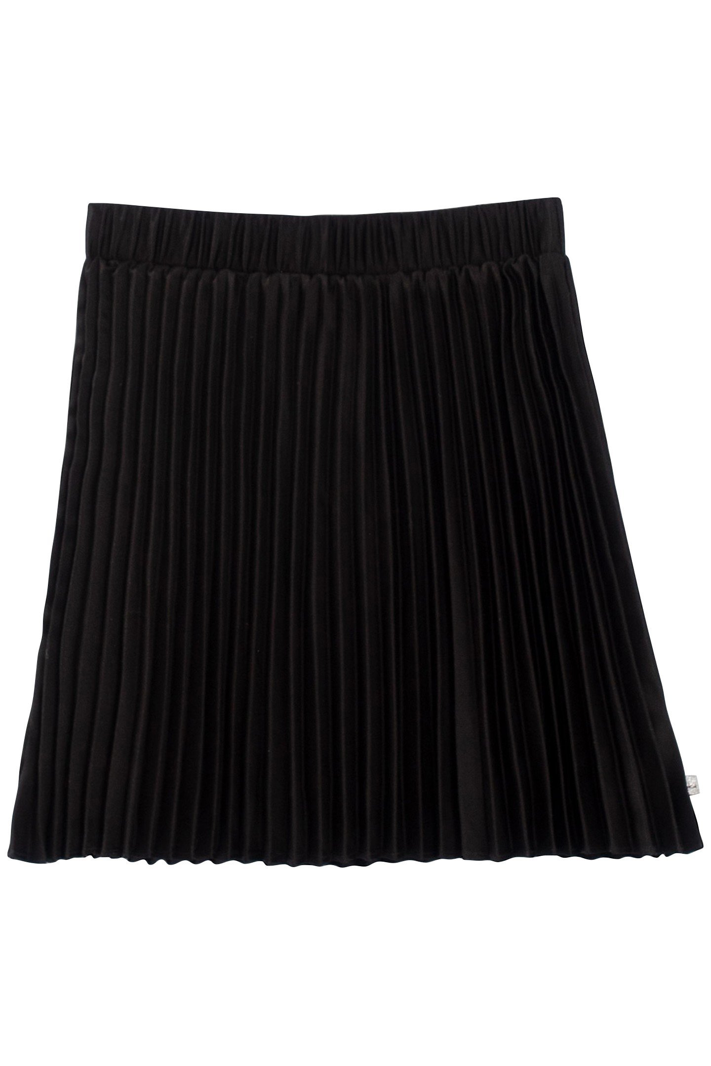 GIRLS’ BLACK PLEATED SHORT SKIRT 2