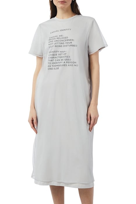 COMMA DRESSES LIGHT-GREY 1