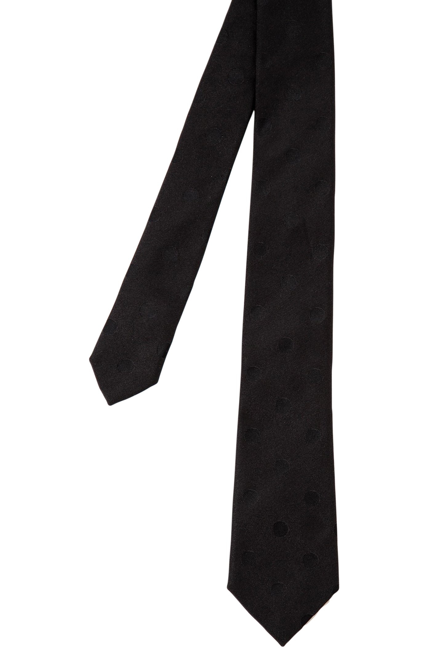 MEN TIE SPOT BLACK 1