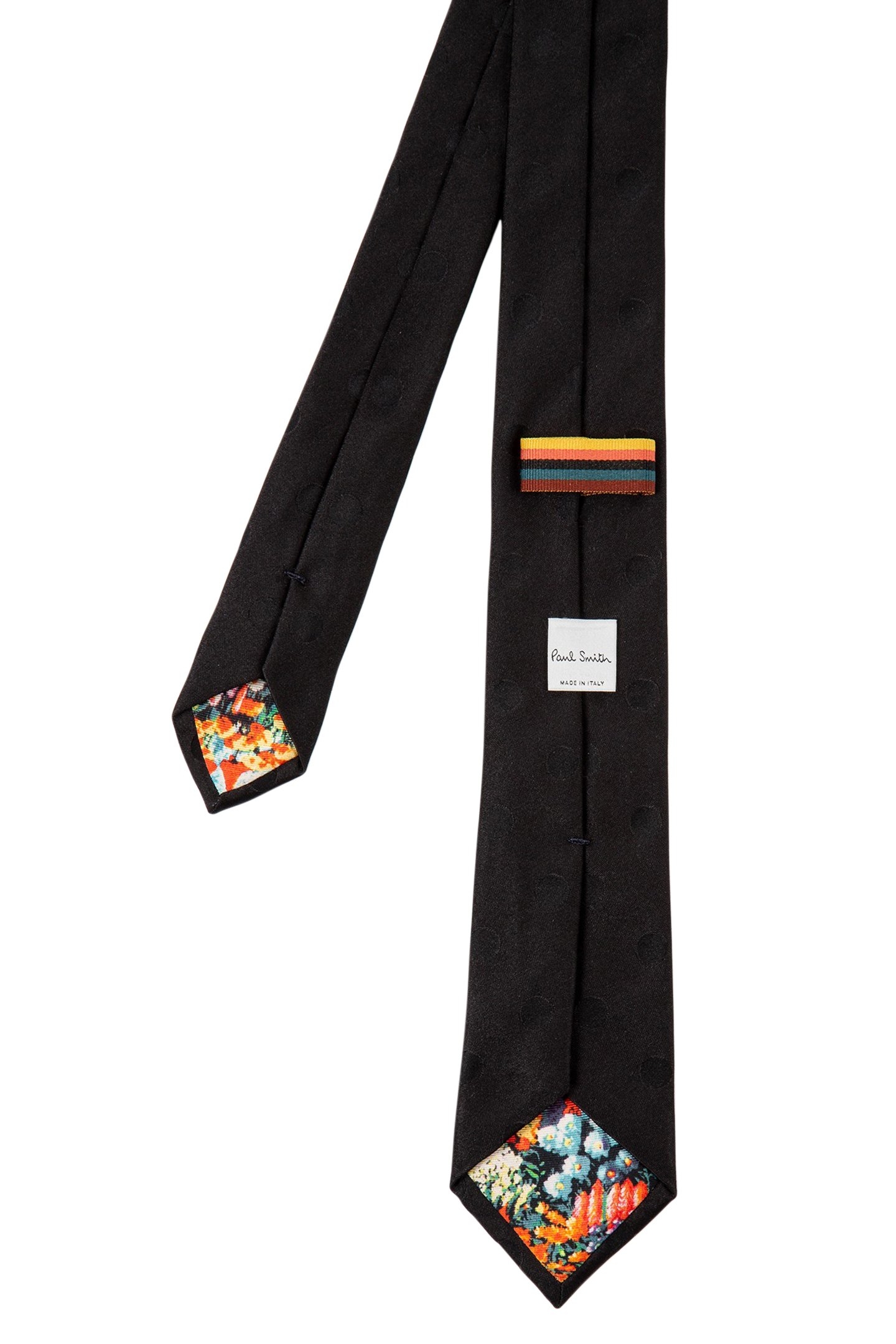 MEN TIE SPOT BLACK 2