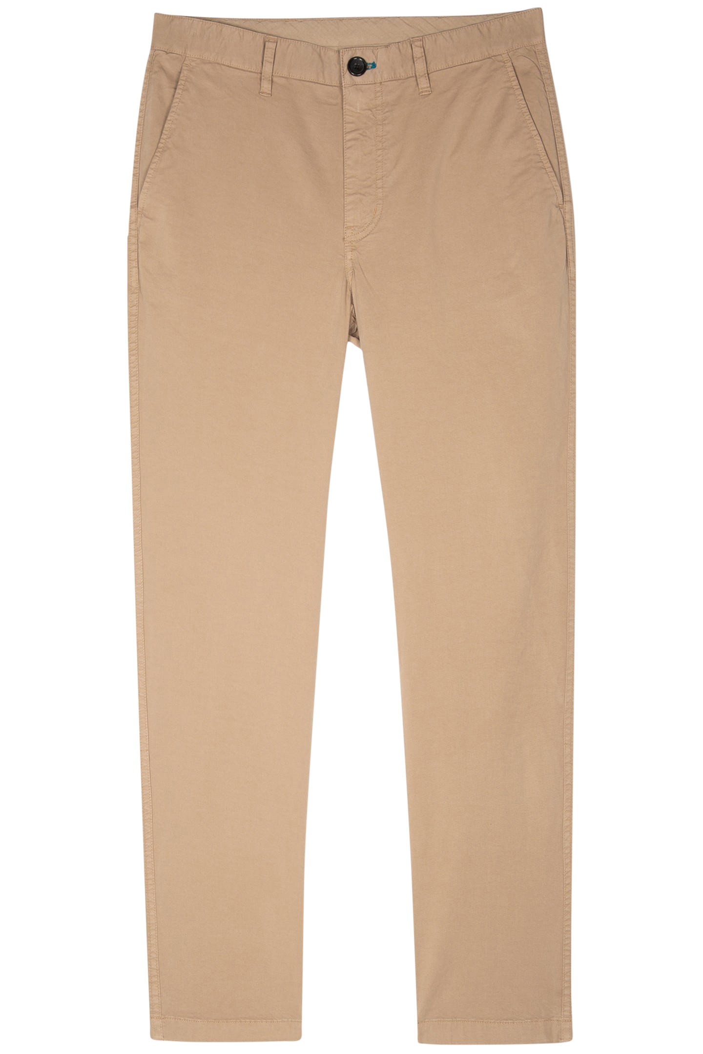 MENS TAPERED FIT STITCHED CHINO CAMEL 1