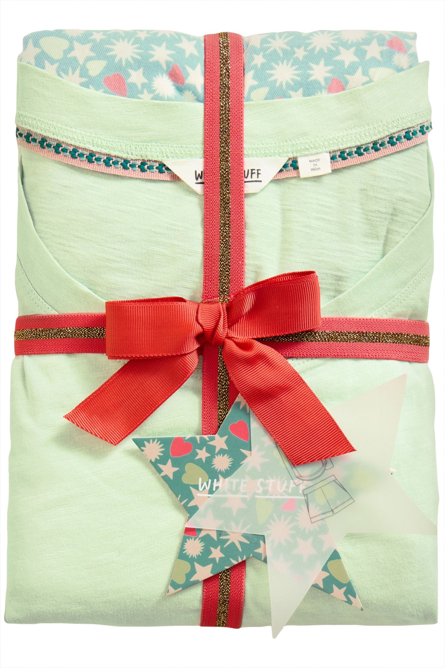 TESSA SHORT PJ SET BLUE MULTI 6