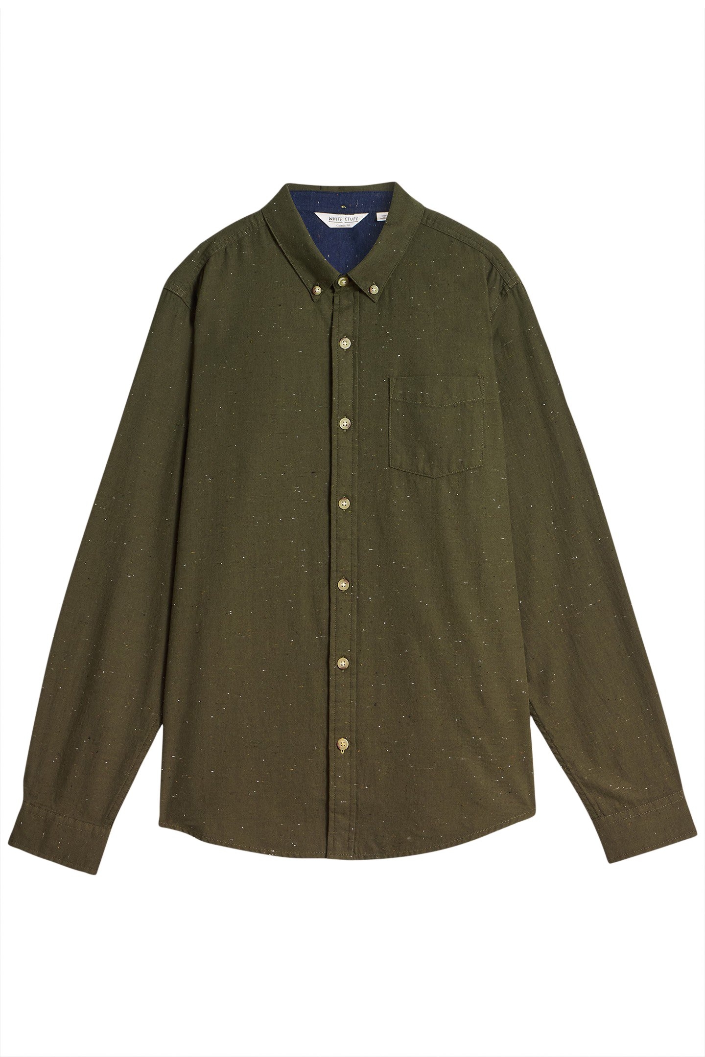 NEP OXFORD SHIRT KHAKI GREEN 4