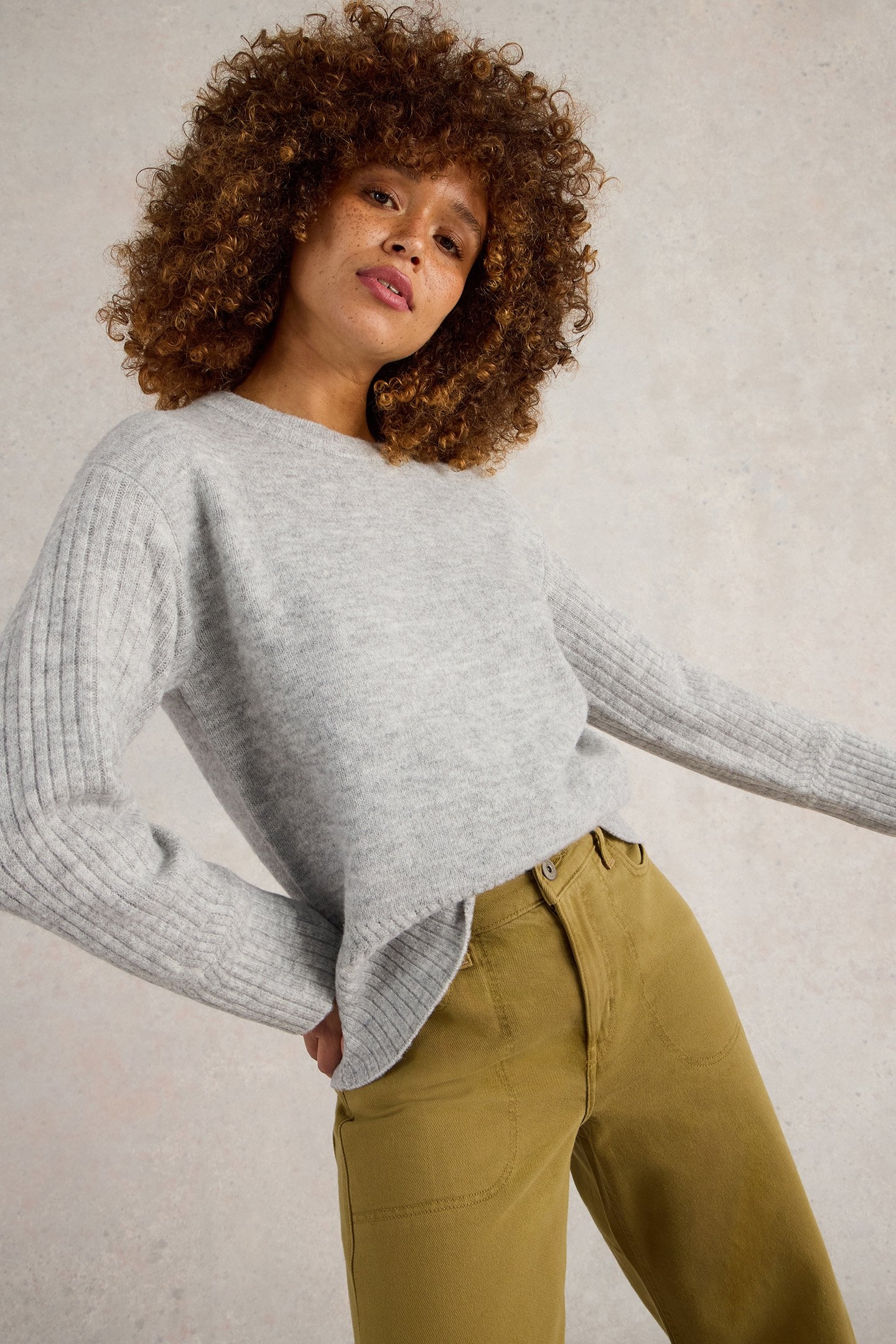 SOPHIA JUMPER GREY MARL 4